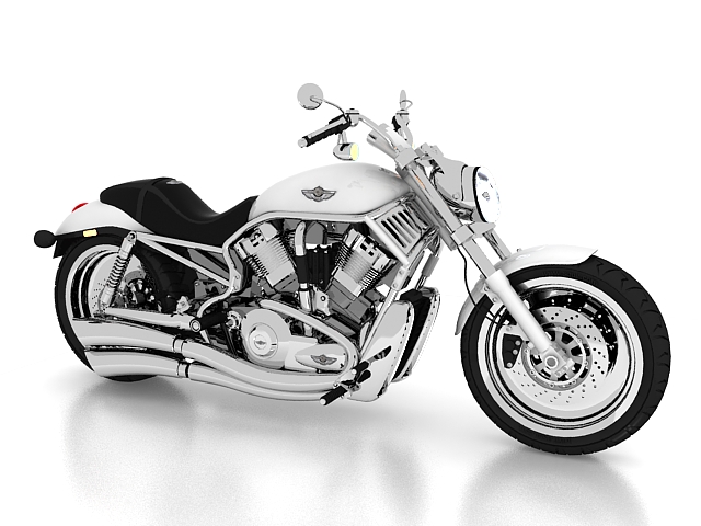 Harley-Davidson Dyna Low Rider 3d rendering
