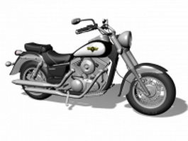 2008 Kawasaki Vulcan 1500 Classic 3d model preview