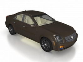 2007 Cadillac CTS sedan 3d model preview