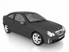 Mercedes-Benz C230 Kompressor Sport Coupe 3d model preview