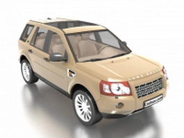 Land Rover Freelander SUV 3d model preview