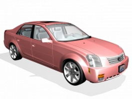 Cadillac DTS sedan 3d preview