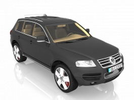 Volkswagen Touareg SUV 3d model preview