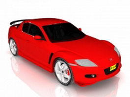 Mazda sports car 3d preview