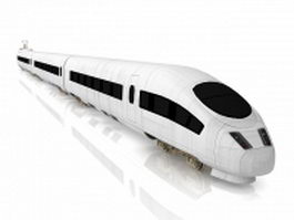 ICE Trains Intercity-Express 3d model preview