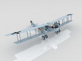 German WW1 Gotha IV Bomber 3d preview