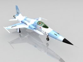 USAF F-5E fighter aircraft 3d preview
