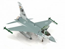 USAF F-16F jet fighter 3d preview
