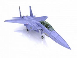 F-15E strike eagle 3d model preview