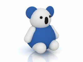Cartoon teddy bear 3d preview