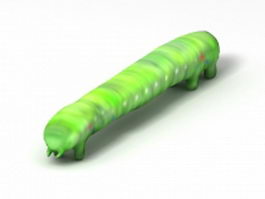 Inch worm 3d model preview