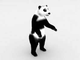 Giant panda 3d model preview