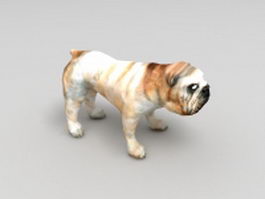 British Bulldog 3d model preview