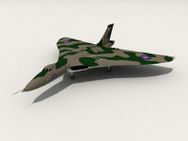 Avro Vulcan strategic bomber 3d preview