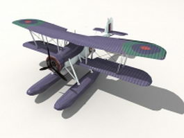 Fairey Swordfish floatplane 3d preview