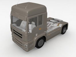 Tractor unit 3d model preview
