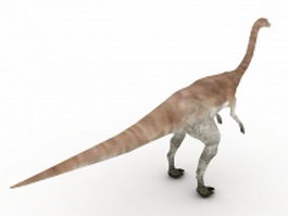 Gallimimus dinosaur 3d model preview