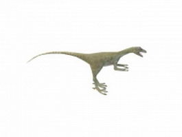 Dromaeosaurus dinosaur 3d model preview