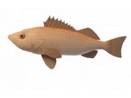 Rougheye rockfish 3d model preview