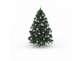 Artificial Christmas tree 3d model preview