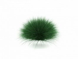 Mexican feather grass 3d model preview