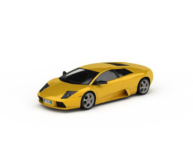 Lamborghini murcielago roadster 3d rendering