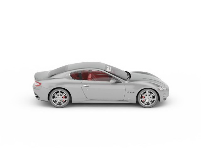 Maserati Alfieri concept 3d rendering