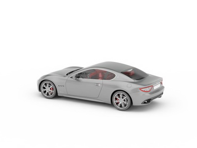 Maserati Alfieri concept 3d rendering