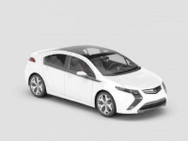 Opel Ampera hatchback 3d model preview