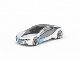 BMW i8 Concept 3d model preview