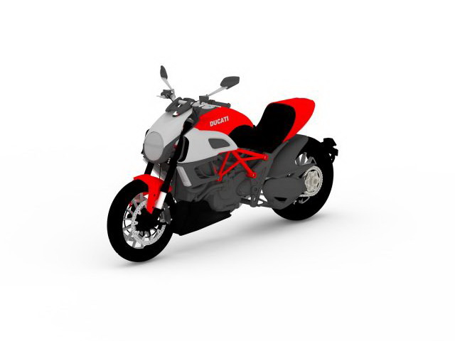 Ducati Desmosedici RR 3d rendering