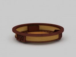 Chinese lamp accessories 3d model preview