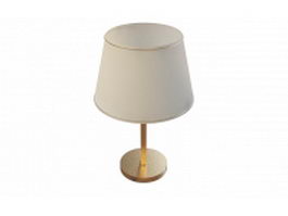 Frosted brass table lamp 3d preview