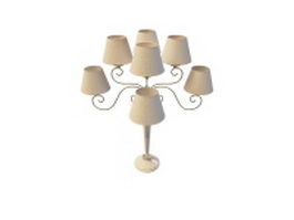 Dining room table lamp 3d preview