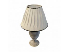 Trophy table lamp 3d preview
