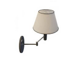 Swing arm wall lamp 3d preview