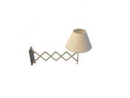 Adjustable wall lamp 3d preview