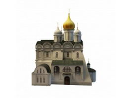 Cathedral of the Archangel 3d model preview