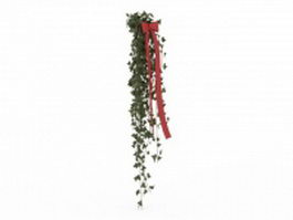Holly Christmas plant 3d preview