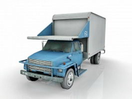 Airport catering truck 3d preview