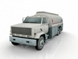 Airport fuel truck 3d preview