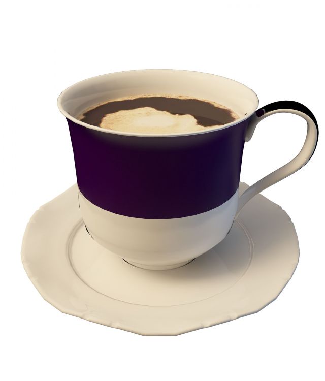 Cup of coffee 3d model 3ds max files free download