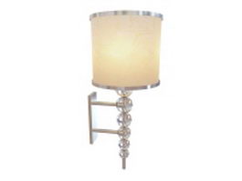 Column wall sconce 3d model preview
