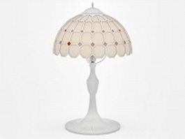Large Tiffany table lamp 3d preview
