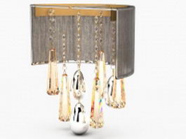 Chandelier wall sconce 3d model preview