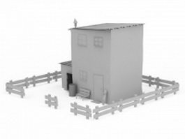 Grange house 3d preview