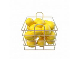 Fruits basket lemons 3d preview