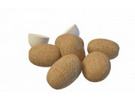 Kiwifruit Chinese gooseberry 3d model preview