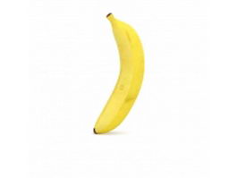 Banana single 3d model preview