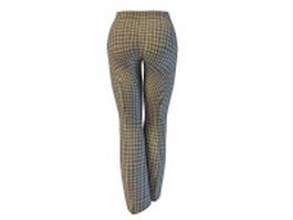 Ladies trousers 3d model preview